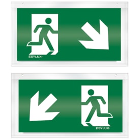 Symbol for SLX 32-skjerm 2-sidet &quot;Down Right Left&quot;