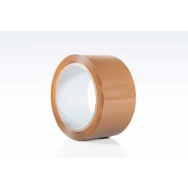 Roliba PVC pakketape, brun, 50 mm x 66 m