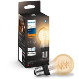 Philips Hue White E27 standardpære, 2100K, 7W