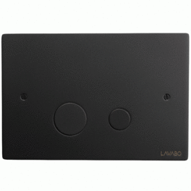 Lavabo Luna betjeningsplate, matt sort