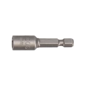 Tecos boltbits S2 stål med magnet, 1/4&quot;, 7 mm x 45 mm