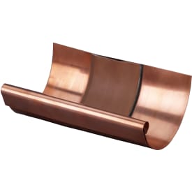 VMZINC ekspansjonsstykke 280x0,7mm t/halvkanal kobber