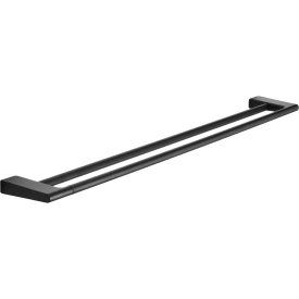 Pressalit Style håndklestang, 81 cm, sort