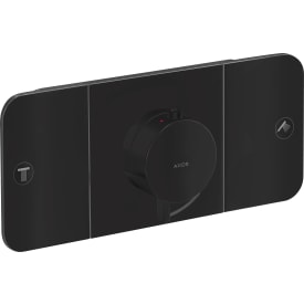 Axor One Termostat, med 2 utløp, for innbygging, sort matt