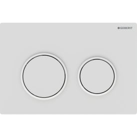 Geberit Omega 20 spolplatta, matt vit