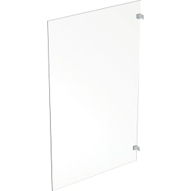Contura Shower Showerama Art dusjvegg, 120 cm, klart glass, krom