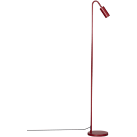 Curve Gulvlampe GU10 H146cm, rustrød
