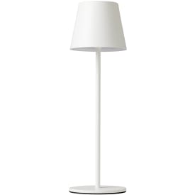 Nielsen Light One oppladbar bordlampe, hvit