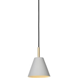 Halo Design Hygge pendellampa, grå, Ø12 cm