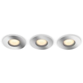 3 stk Philips Hue Adore innbyggingsspot, 3-pak