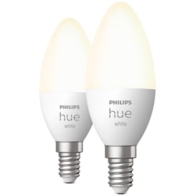 Philips Hue White E14 kronljuslampa, 2-pack