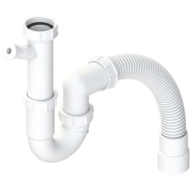 Lavabo A2 Flex diskbänksvattenlås, 1 1/2", vit