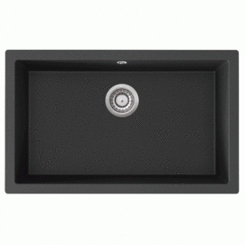 Lavabo Jupiter 800 kjøkkenvask, 75,6x46,6 cm, sort