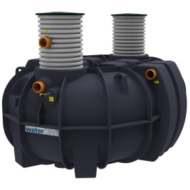 WaterCare regnvannssystem, for hage, 5000 liter