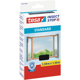 Tesa Insect Stop Standard insektsnät, 1,3x1,5 m, antracit