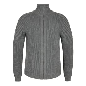 Engel Extend windbreaker cardigan 8111, grå melange, str. XL