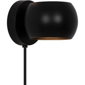 Nordlux Belir vegglampe, svart