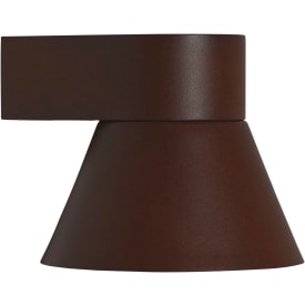 Nordlux Kyklop Cone vägglampa utomhus, rost