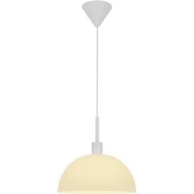 Nordlux Ellen pendellampe, opalhvit, Ø30 cm