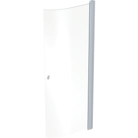 Contura Shower Space brusedør, 62,3 cm, klart glas, aluminium profil