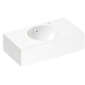 Alape IC600 håndvask, 60x32,5 cm, hvid