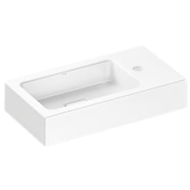 Alape Xplore.S servant, 50x26,8 cm, venstre, hvit