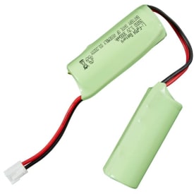 6,4V 3Ah Li-FePO4 Batteri for nødbelysning