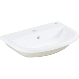 Grohe Bau Ceramic håndvask, 56x40 cm, hvid