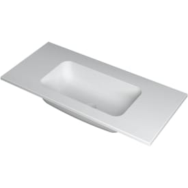 Sanibell Faktor håndvask, 100x45 cm, hvid