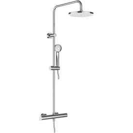 Laufen Therm duschset, vattenbesparande, krom