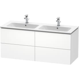 Duravit L-Cube underskab, 129x48 cm, mat hvid