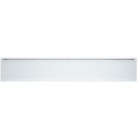 Adax Iver L el-radiator med termostat og WiFi 600W/230V, hvid glas, 9 m²