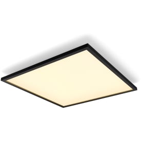 Philips Hue Aurelle panel, sort, 60x60 cm