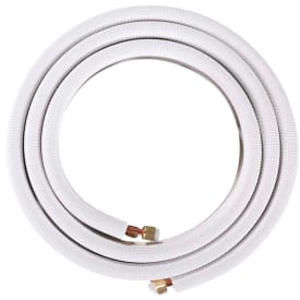 Kobberrør til varmepumper 5m 1/4′′ x 1/2′′ med omløber
