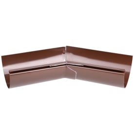 11&quot; x 45° Gjæring innvendig brun Plastmo