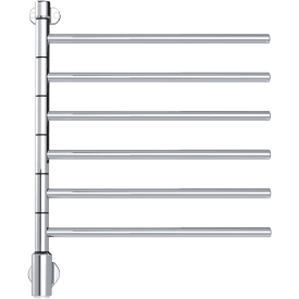 Pax Flex I håndkletørker, el, 55,9x67,7 cm, rustfritt stål