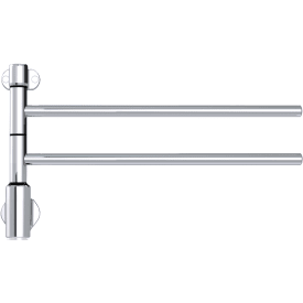 Pax Flex I håndkletørker, el, 55,9 x 32,3 cm, rustfritt stål