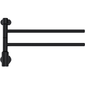 Pax Flex I håndkletørker, el, 55,9x32,3 cm, sort