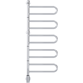 Pax Flex U håndkletørker, el, 45,4x115,3 cm, rustfritt stål