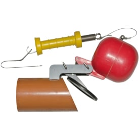 Napan 110 mm højvandslukke t/glatte PVC-rør, gråt spildevand