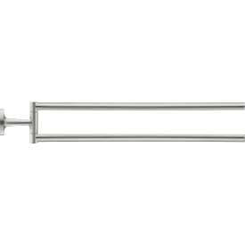 Duravit Starck T håndklestang, 46,5 cm, rustfritt stål