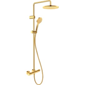 Duravit duschset, vattenbesparande, guld