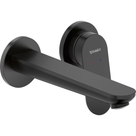 Duravit Wave servantbatteri, sort