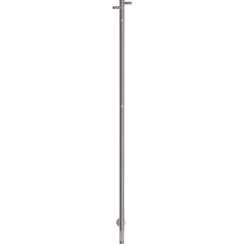 Kriss Uno Plus håndkletørker, el, 3x148 cm, polert rustfri stål