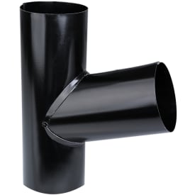 Plastmo Black Steel grenrør 75 mm 70°