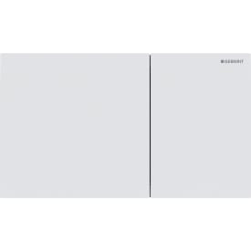 Geberit Sigma 70 Square betjeningsplate, matt hvit