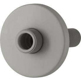 Mora forskruning med rosett, 3/4"x1/2", matt grå