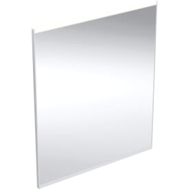 Geberit Option Plus Square speil med lys, dimbar, duggfri, 60x70 cm, aluminium