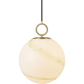 Halo Design Stockholm pendellampe, grønn, Ø30 cm