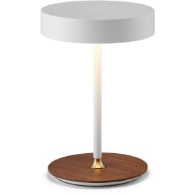 Halo Design On The Move genopladelig bordlampe, hvid